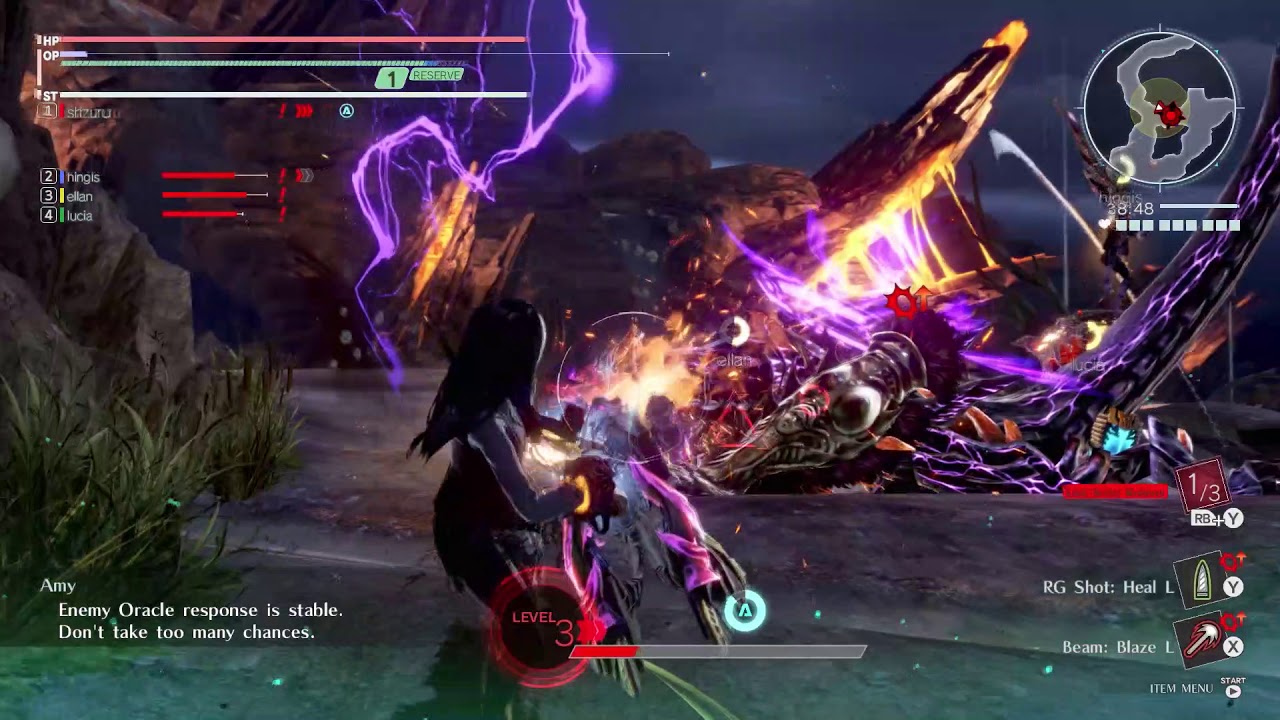 God Eater 3 - Tyrant Hannibal Test Video