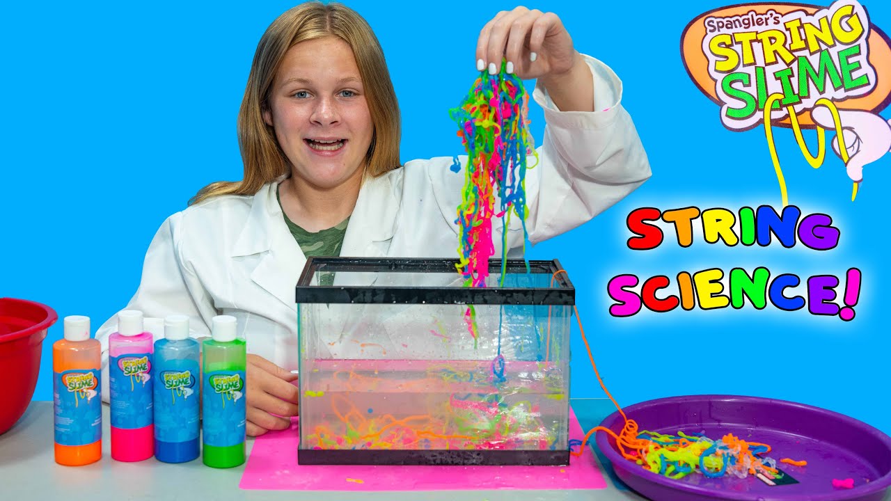 Assistant Discovers Polymers in Silly String Slime Experiments