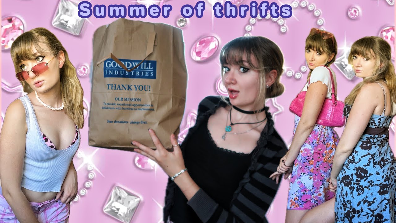 a try-on summer thrift haul that you will like