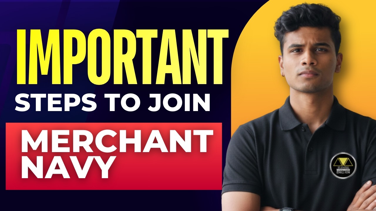 Step By Step Roadmap After Class 12th PCM For Merchant Navy | Join Merchant Navy After Class 12th