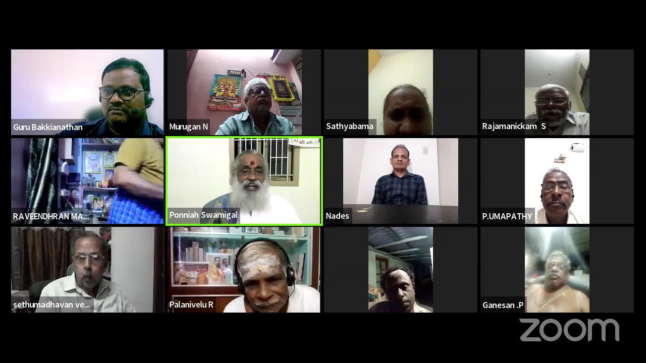 கால புருஷ தத்துவம் சிறப்புரை - திரு.பொன்னய்யா சுவாமி அவர்கள்