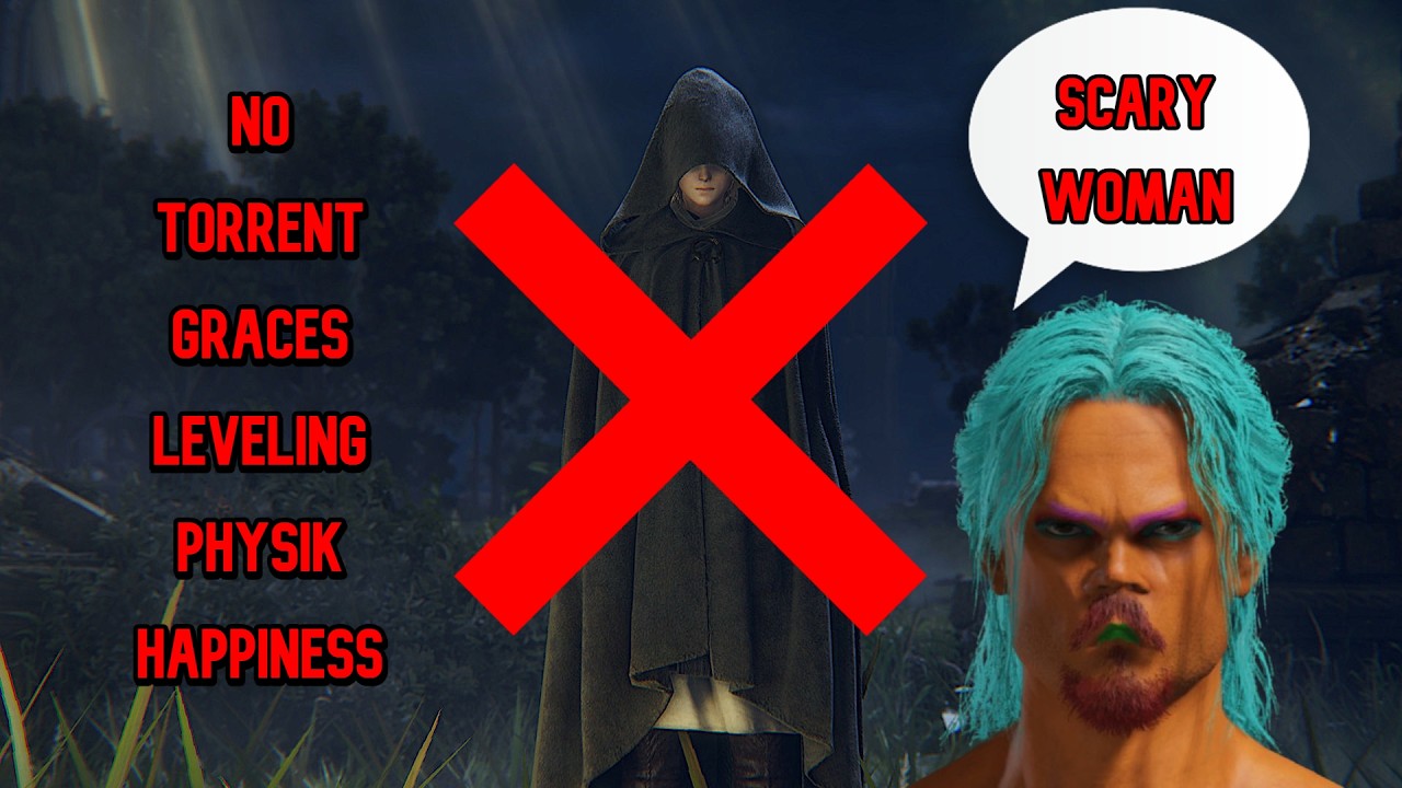 Beating Elden Ring Without Touching Grace