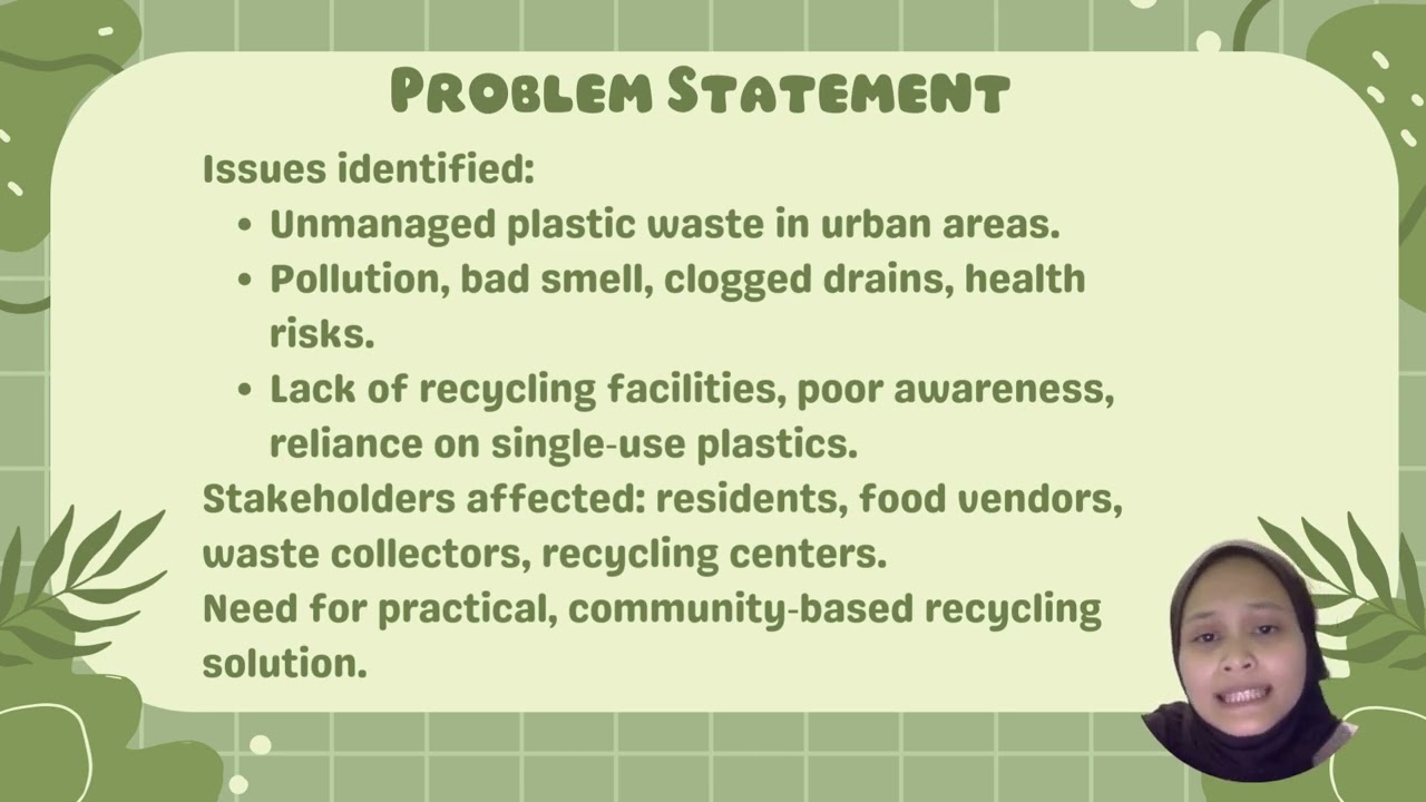 CITY FILLED WITH PLASTIC WASTE - RECYLING DREAM
