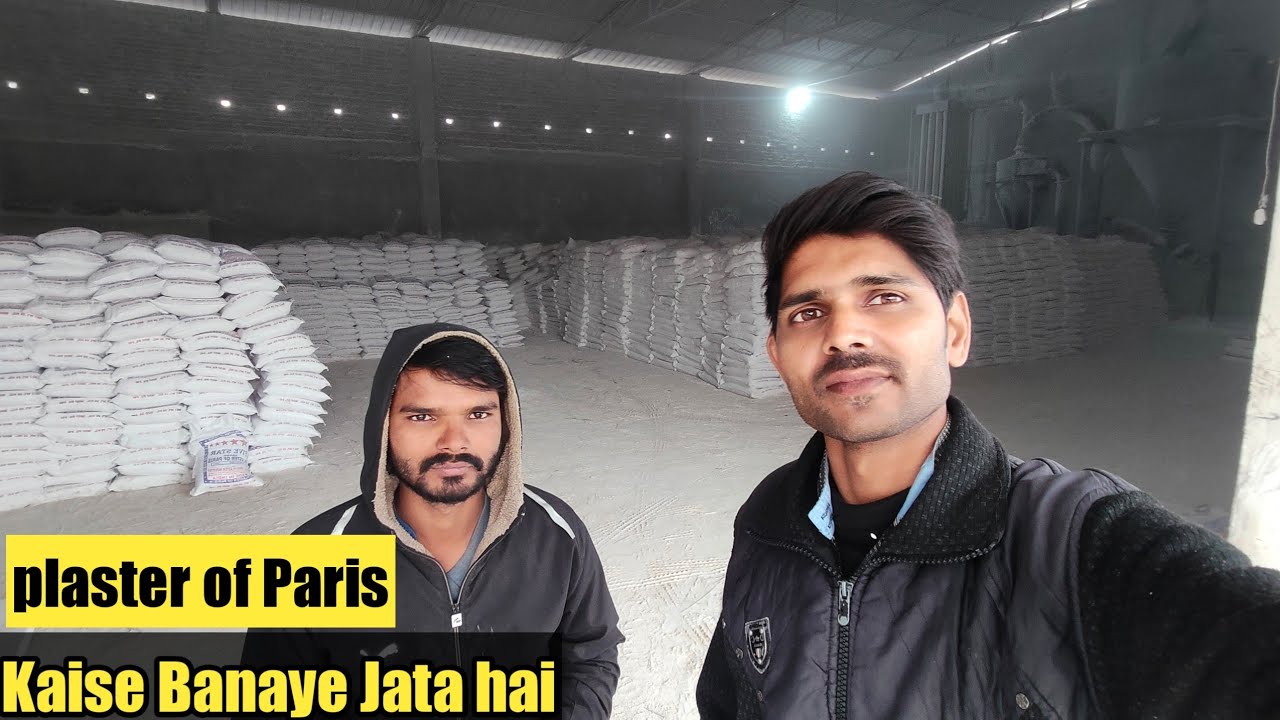 plaster of paris factory ,, pop kaise banta hai ,, white pop factory ,, Sumit Pop Design