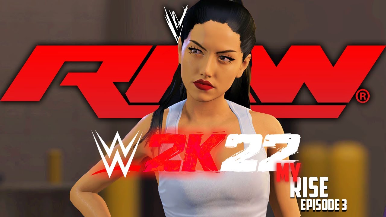 LEASMINE IS GOING TO RAW!! |  | WWE 2K22 MY RISE - EPISODE 3