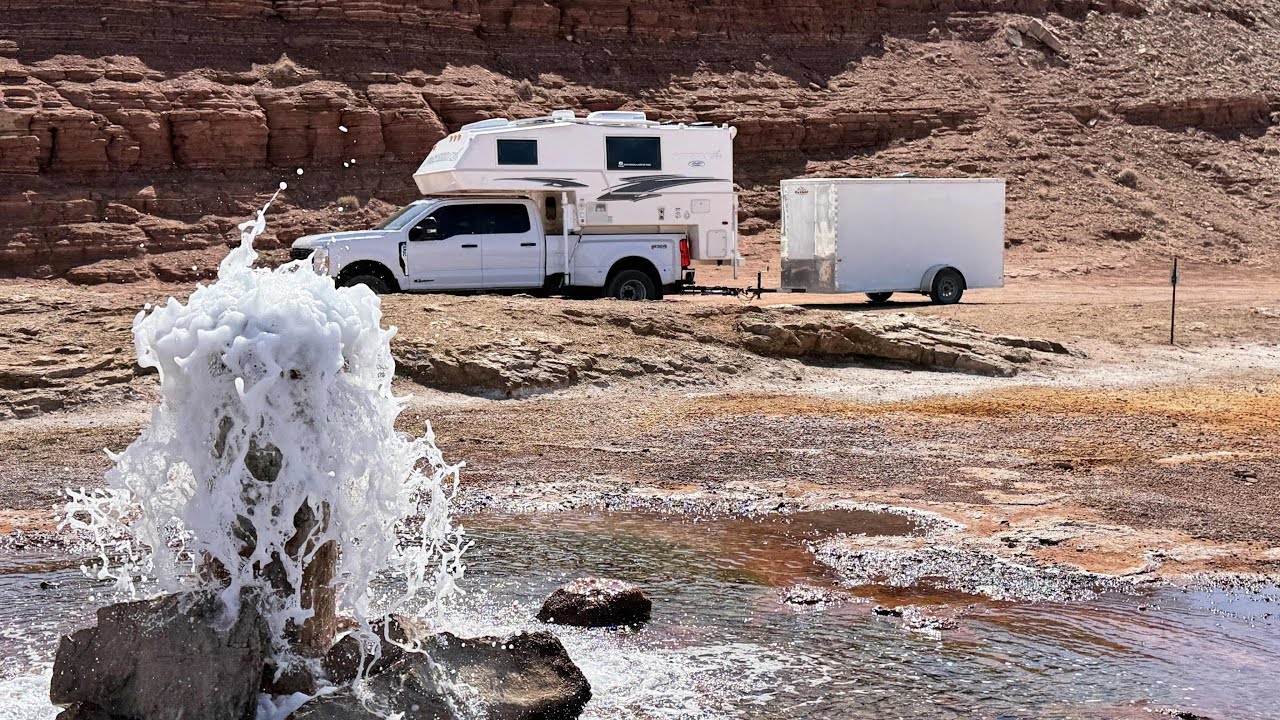 Crystal Geyser - Green River Utah - Free Dispersed Camping