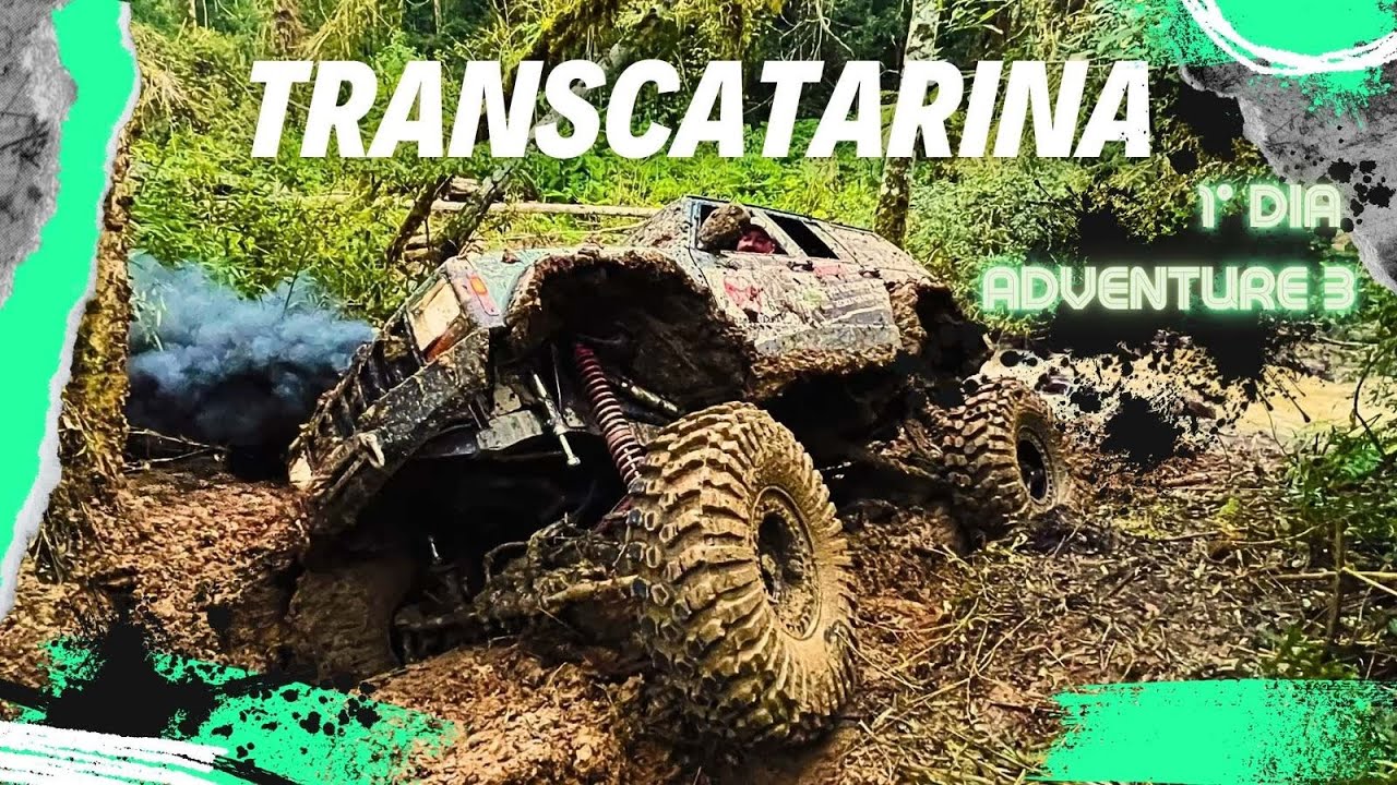TRANSCATARINA 1º DIA / TRILHA 4X4 EM PAPANDUVA-SC