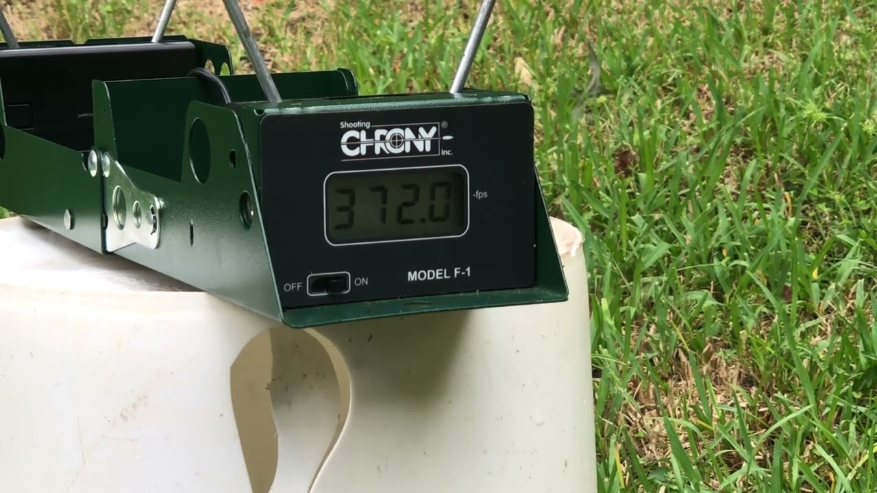 Trapmaster 1100 Hot Valve Mod Velocities