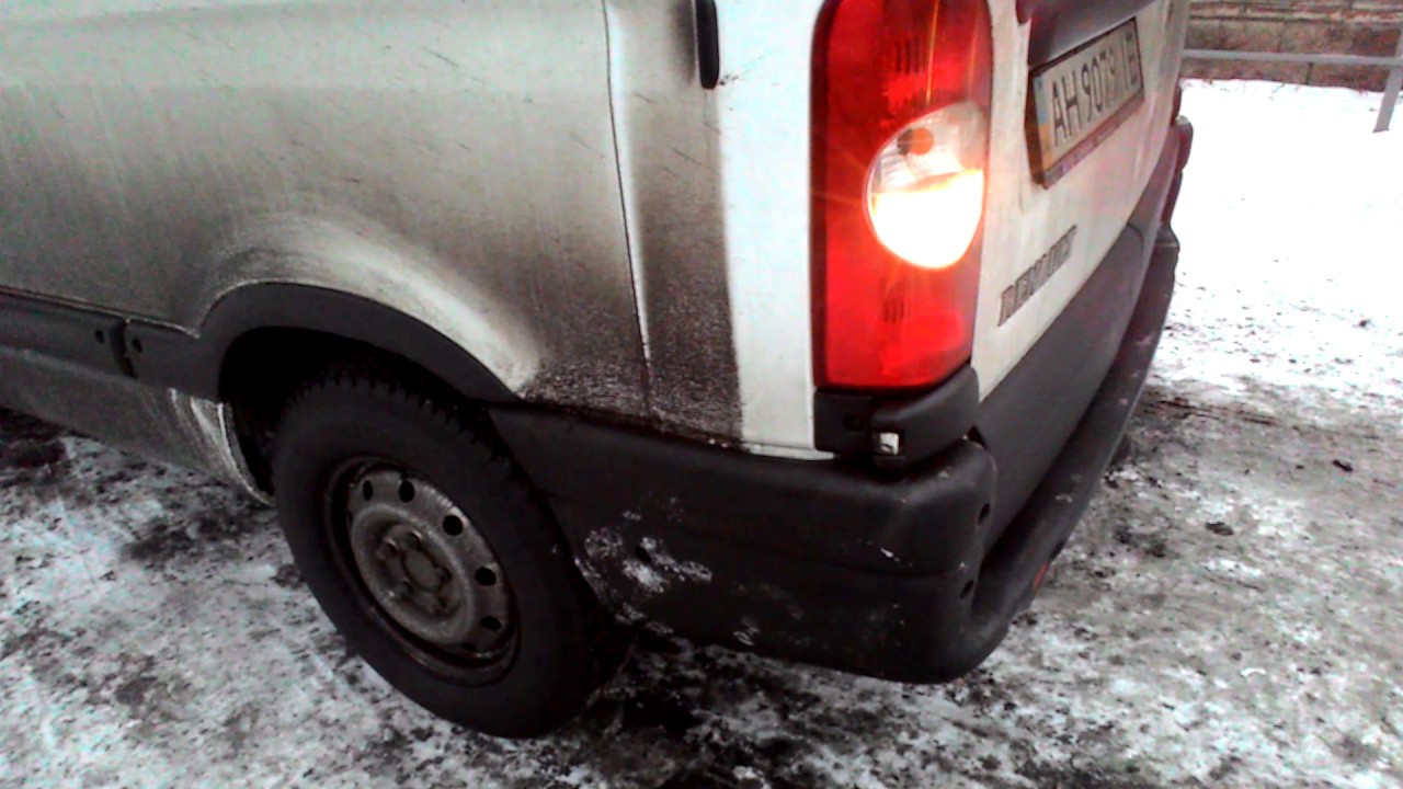 Пищалка заднего хода на renault master 2