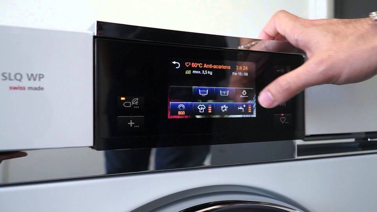 Les Numériques : Présentation du lave-linge V-Zug Adora SLQ WP