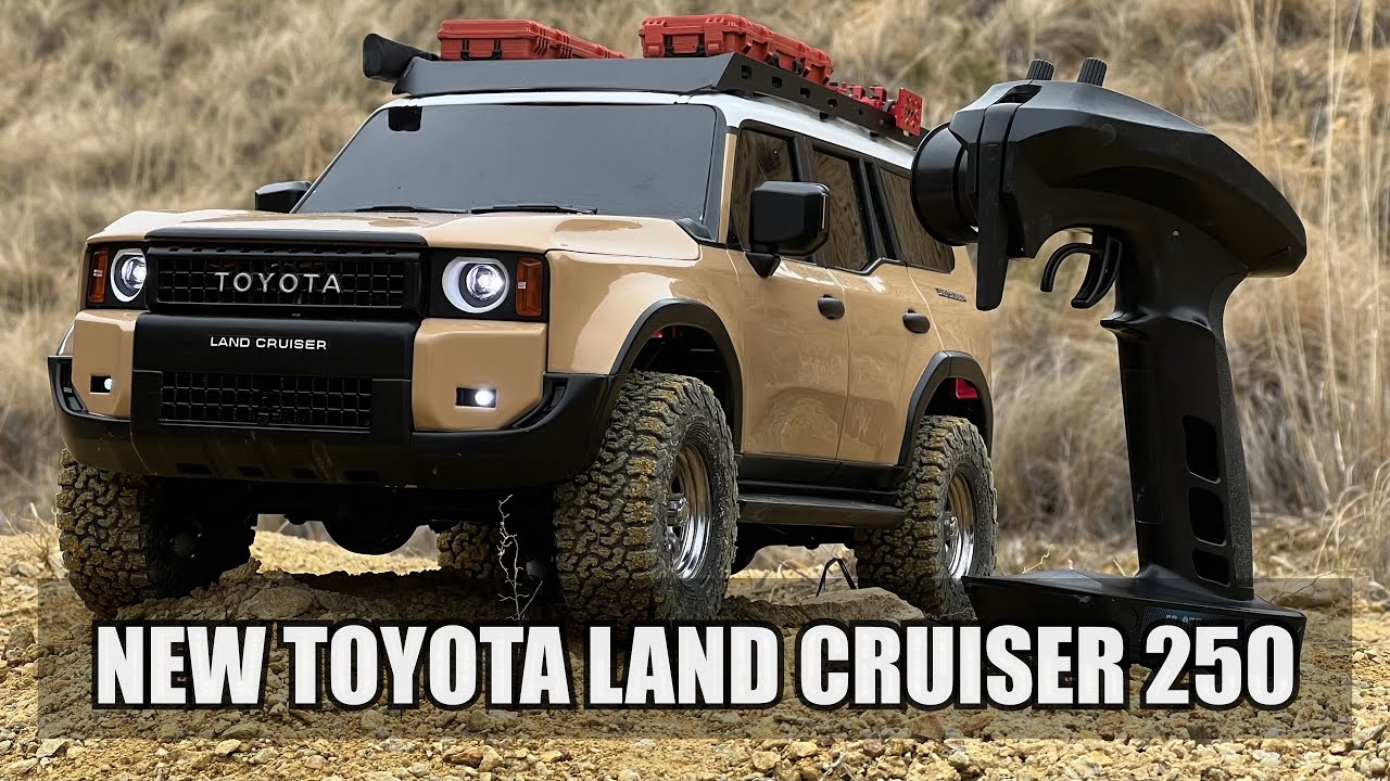 1/10 Scale RC : 2024 NEW TOYOTA LAND CRUISER 250. #JLC3DP