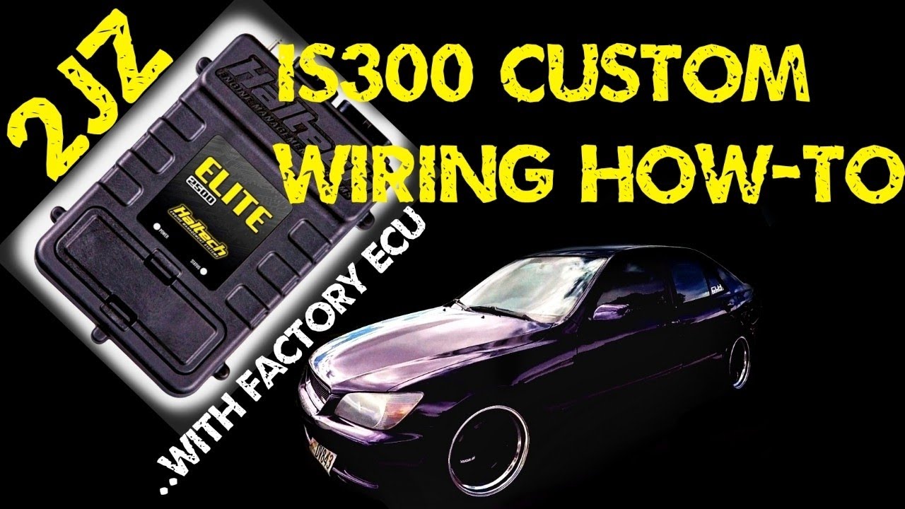 IS300 Gets a Standalone (HOW-TO on factory harness)