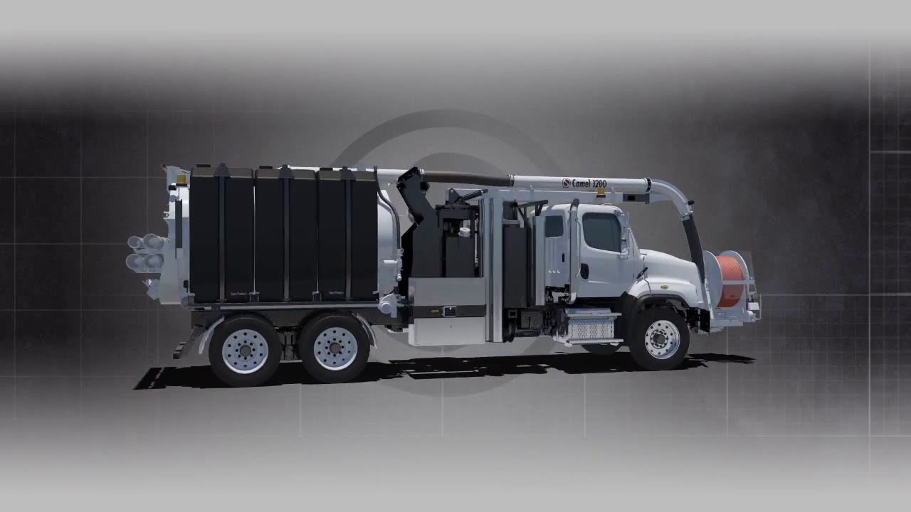 Camel 1200 Sewer Cleaner Video