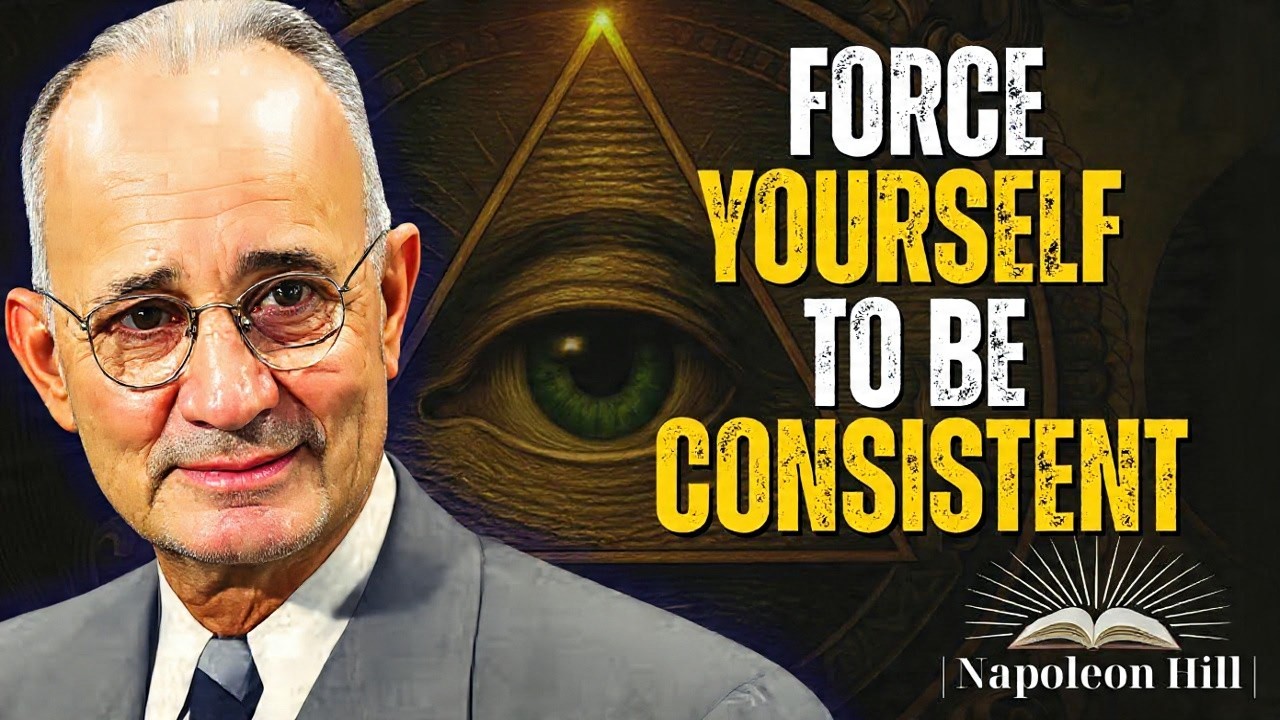 Force Yourself to Be Consistent, Everything Falls Into Place | Napoleon Hill Motivation