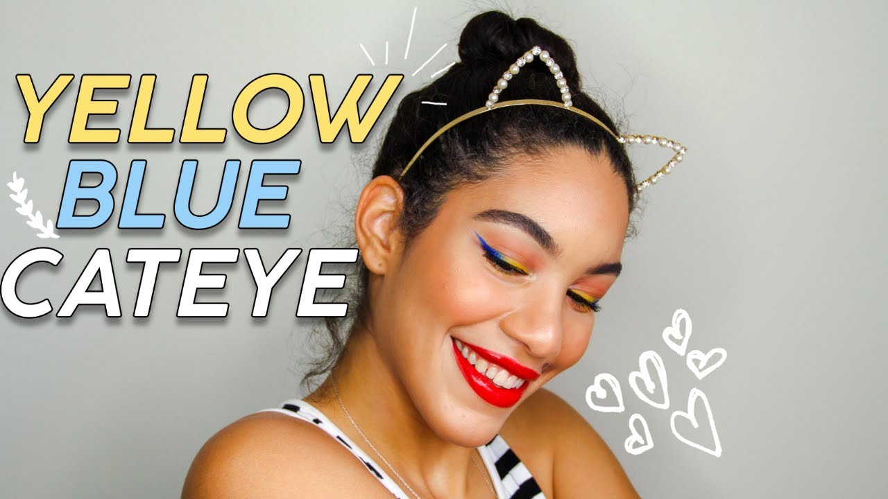 YELLOW + TARTE COBALT CATEYE