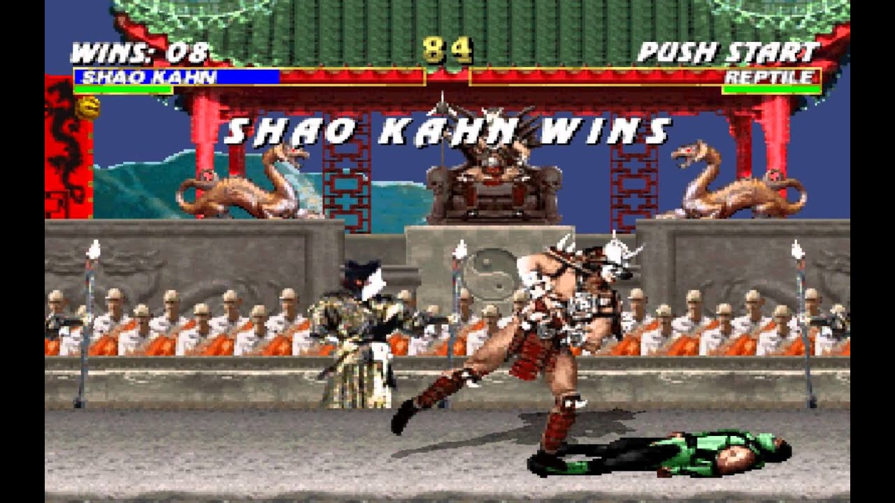 Mortal Kombat Trilogy - Shao Kahn Arcade Ladder