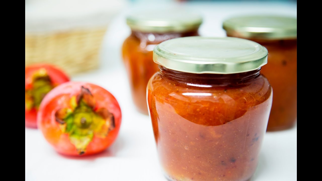 Auténtica mermelada casera de caqui. Kaki o palosantos. RECETA COCINA