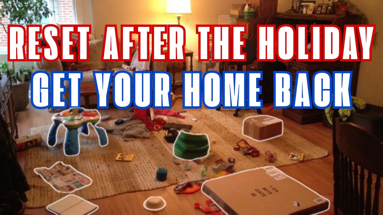 How To Keep Your Home Clean After The Holiday Season: Realistic Goals For A Tidy Space