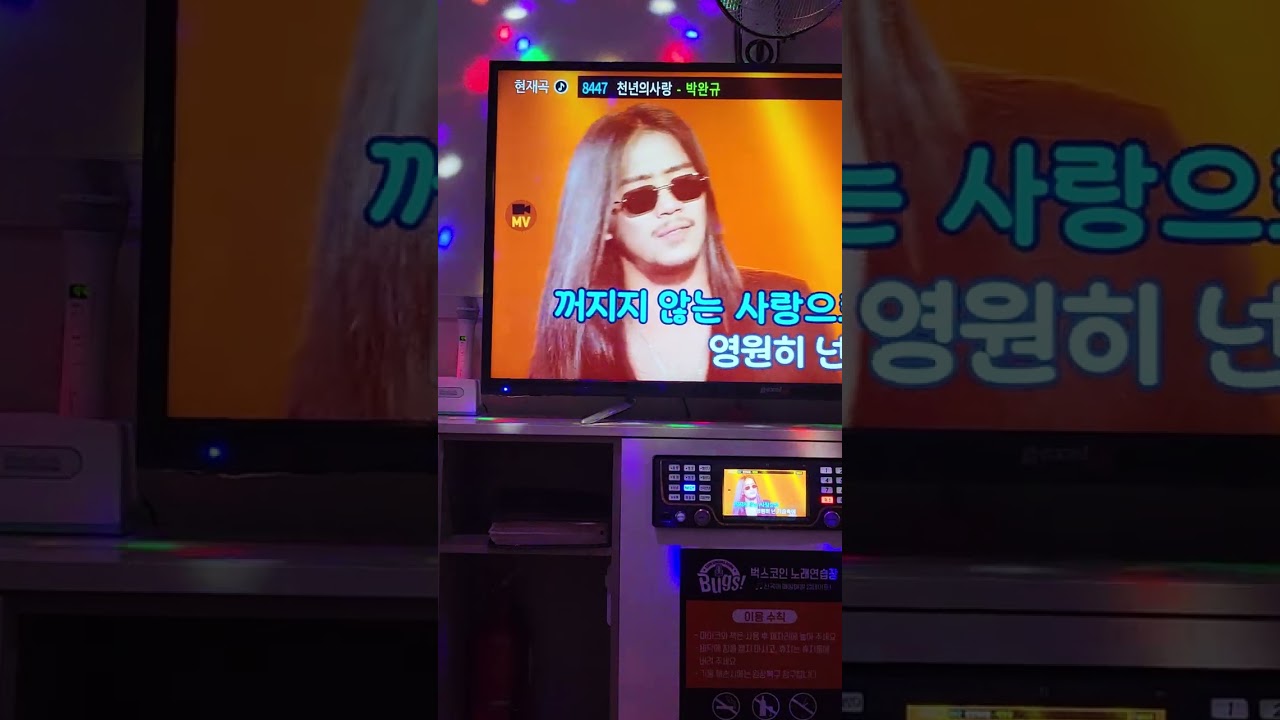 박완규 ㅡ 천 년의 사랑(여긴 노래방)