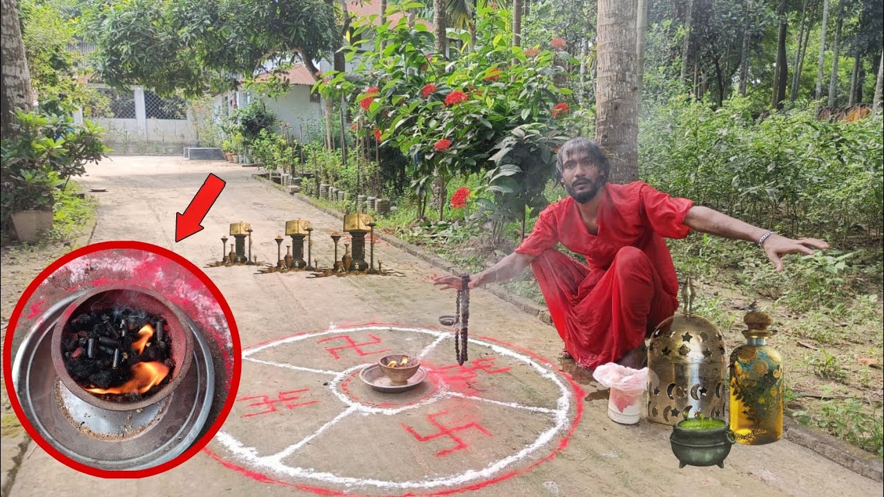 সুতার সাহায্যে শূন্যে বাটি চালান করে বাড়ির কালোজাদুর তাবিজ পুকুরে পেল কবিরাজ।Mukul Koviraj New Video