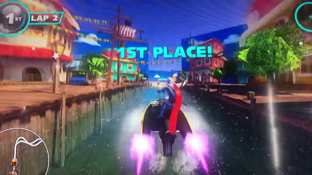 Sonic and all stars racing transformed-samba studios race #18 (joe musashi)