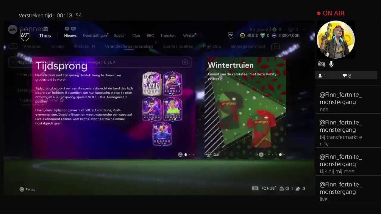 Live PS4-uitzending monsterubeganglid