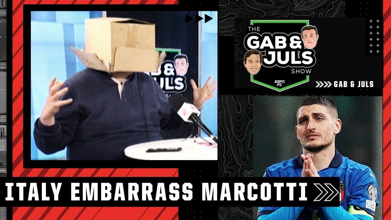 Marcotti hides in a box of shame after Italy’s World Cup failure | ESPN FC