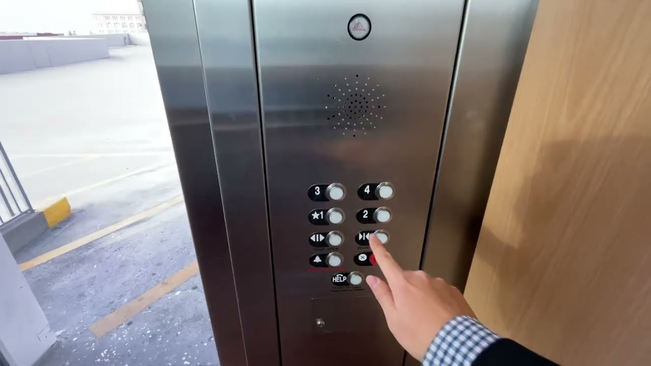 Montgomery? Hydraulic Elevator (mod) - Parking Structure, Santa Ana CA