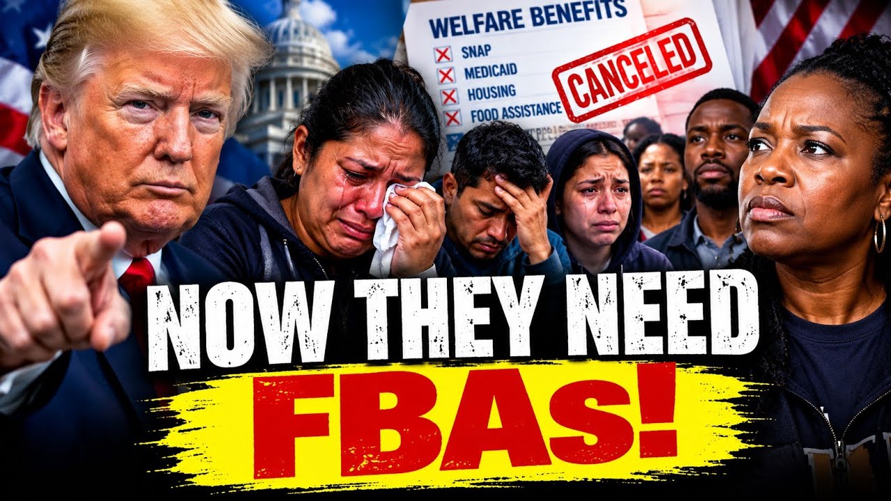 ТРАМП УРЕЗАЕТ ПОСОБИЯ ИММИГРАНТАМ?! Теперь они хотят, чтобы FBA вмешались
