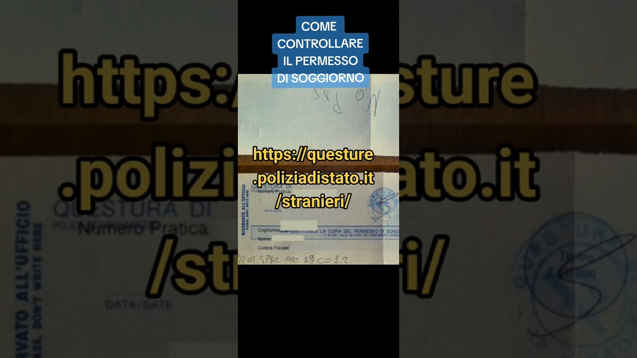 Come controllare lo stato della propria richiesta di permesso di soggiorno