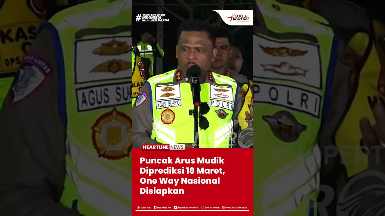 Puncak Arus Mudik Diprediksi 18 Maret, One Way Nasional Disiapkan