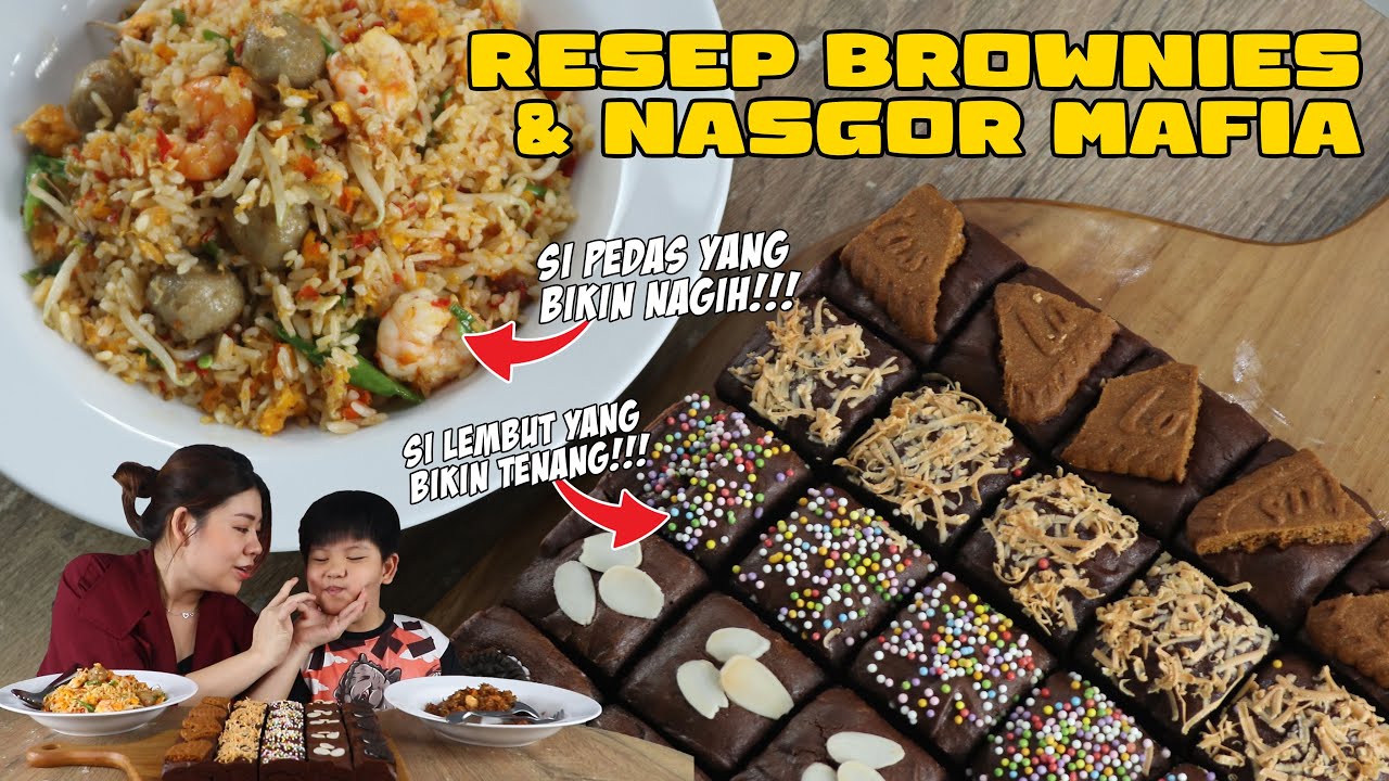 NASGOR MAFIA DAN RESEP BROWNIES TER ENAKKK