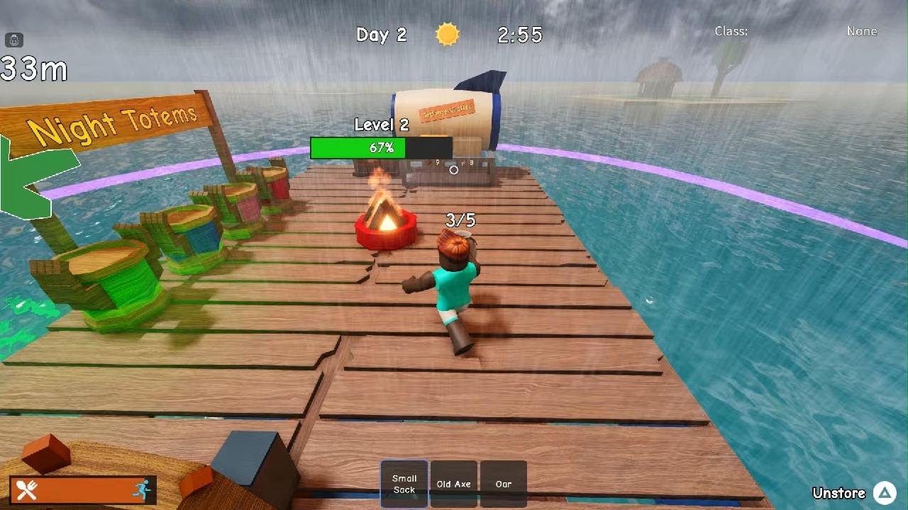 Roblox_العيش على اسفين 101 يوم
