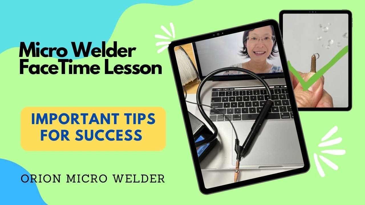 45.  How to Successfully Weld Permanent Bracelet - FaceTime Lesson - Free Permanent Jewelry Training