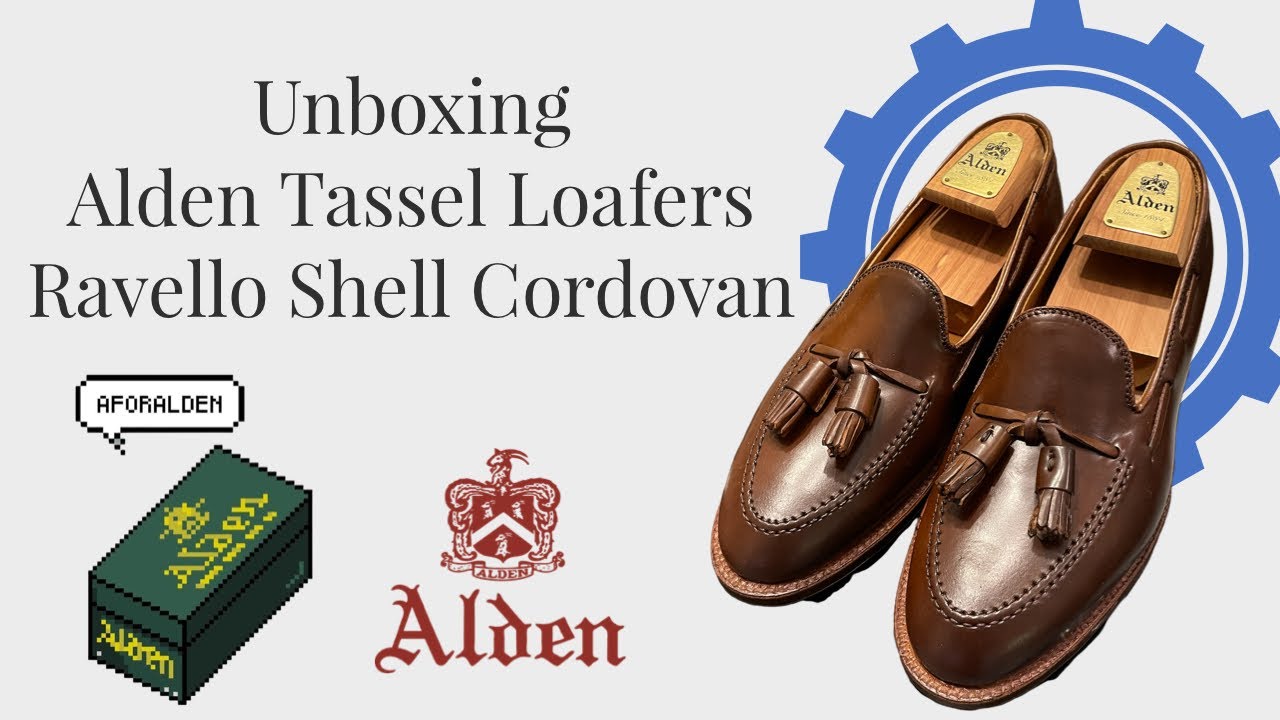 Alden｜Tassel Loafers ｜Ravello Shell Cordovanan｜Rare Shell Unboxing｜睡覺工作室☀️｜Sleep’s Lab｜Aforalden