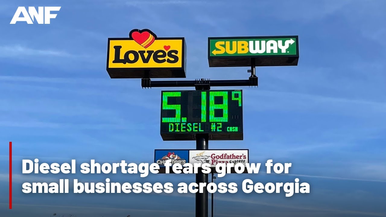 Diesel shortage fears grow for small businesses across Georgia