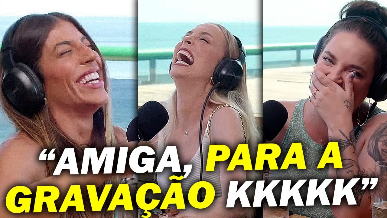 BOO E TATA T&Ecirc;M CRISE DE RISO AO VIVO kkkkkk