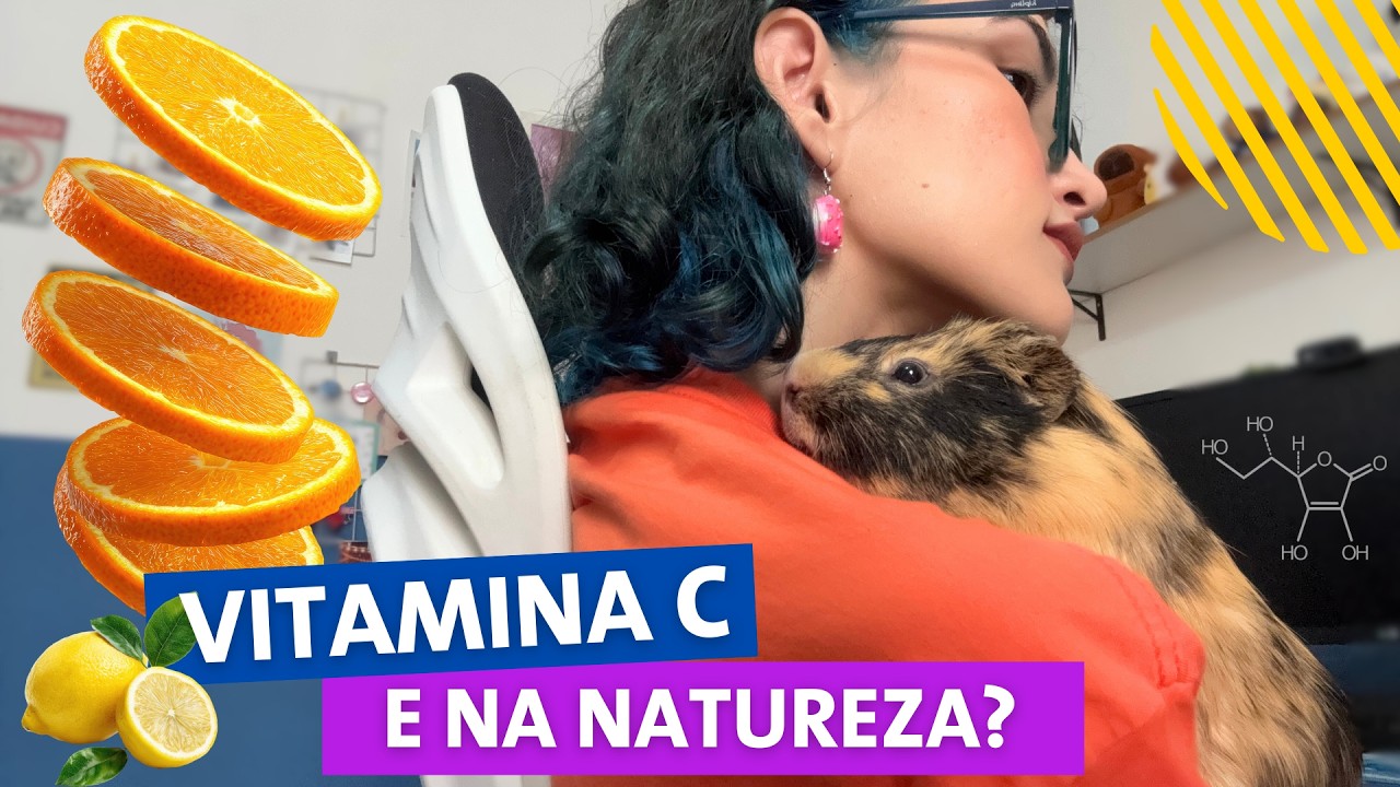 VITAMINA C PARA PORQUINHO DA ÍNDIA? MAS E NA NATUREZA?