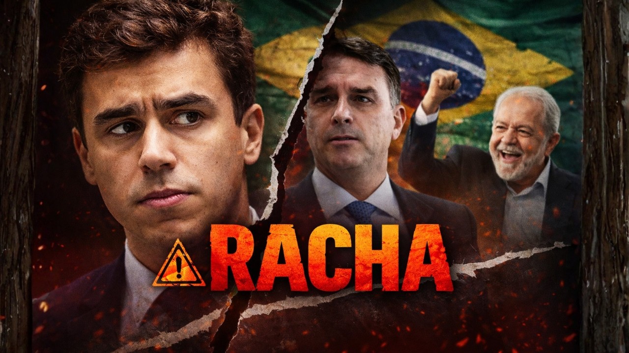 🔥 RACHA NA DIREITA? Nikolas Ferreira n&atilde;o apoiar&aacute; Fl&aacute;vio no 1&ordm; turno?