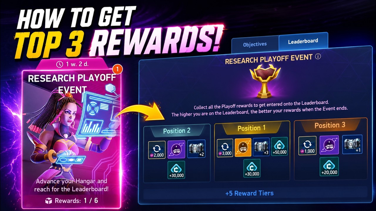 😱 NEW RESEARCH PLAYOFF IS HERE! FREE ACOINS OR P2W SCAM?! 🤯🔥 | Mech Arena