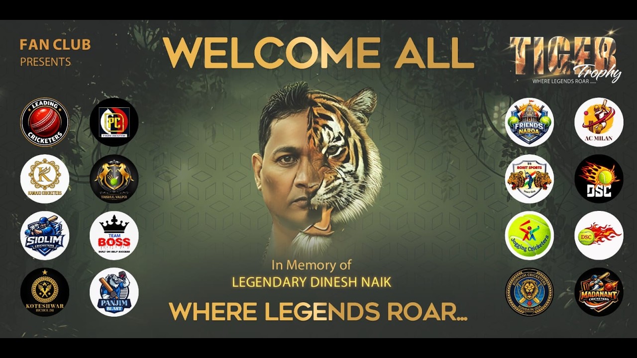 FINALS | TIGER TROPHY | WHERE LEGENDS ROAR...