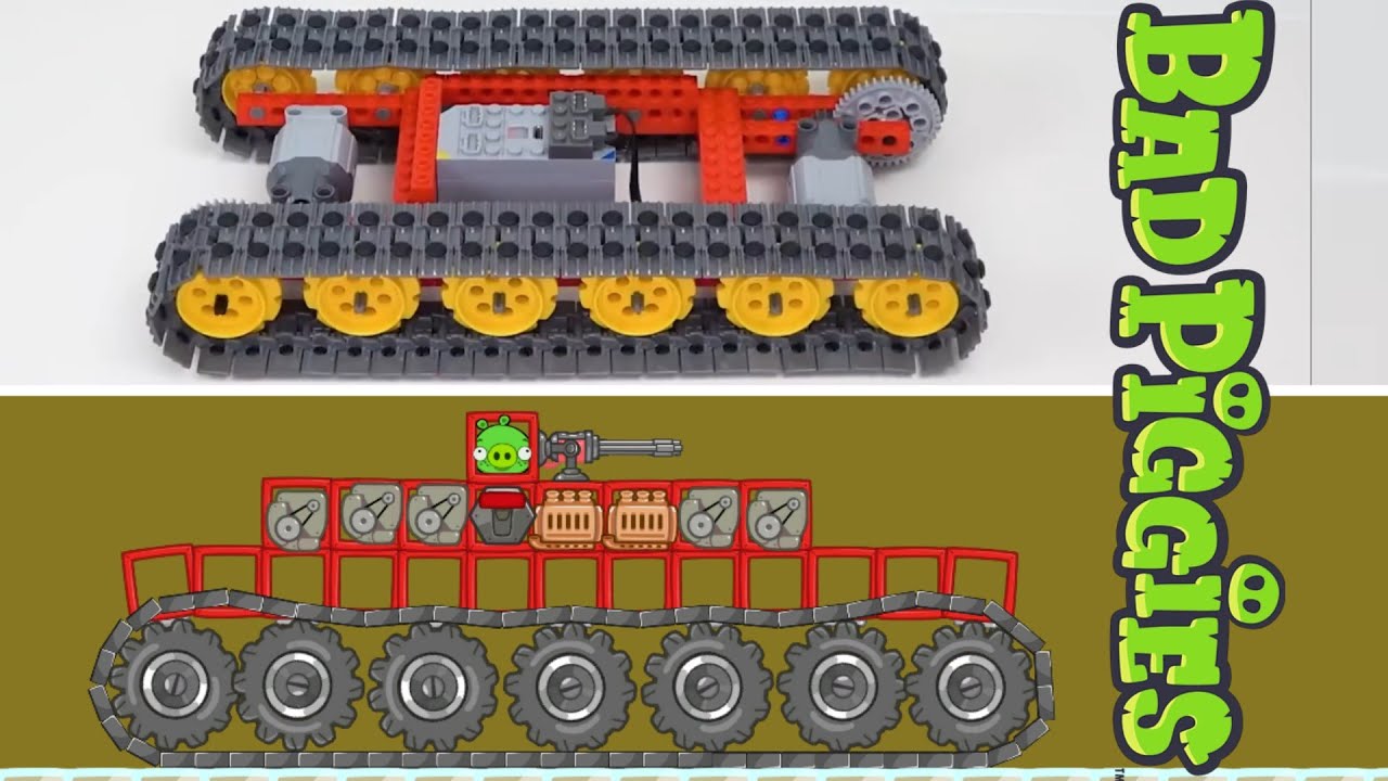 Bad Piggies Vs Lego