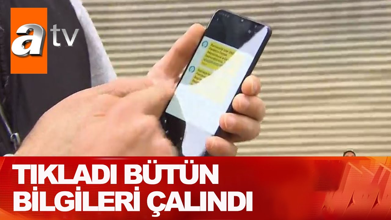 SMS dolandırıcılarının son tuzağı - Atv Haber 19 Nisan 2021