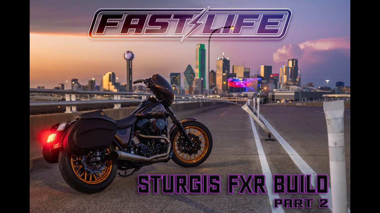 Back On The Road After Sitting for 16 Years!  1991 FXR Build part 2