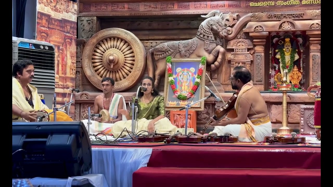 Sreeganapathi nee || Guruvayur Chembai sangetholsavam  2025 || Hari Nandana || @nandanapaadunnu3560 