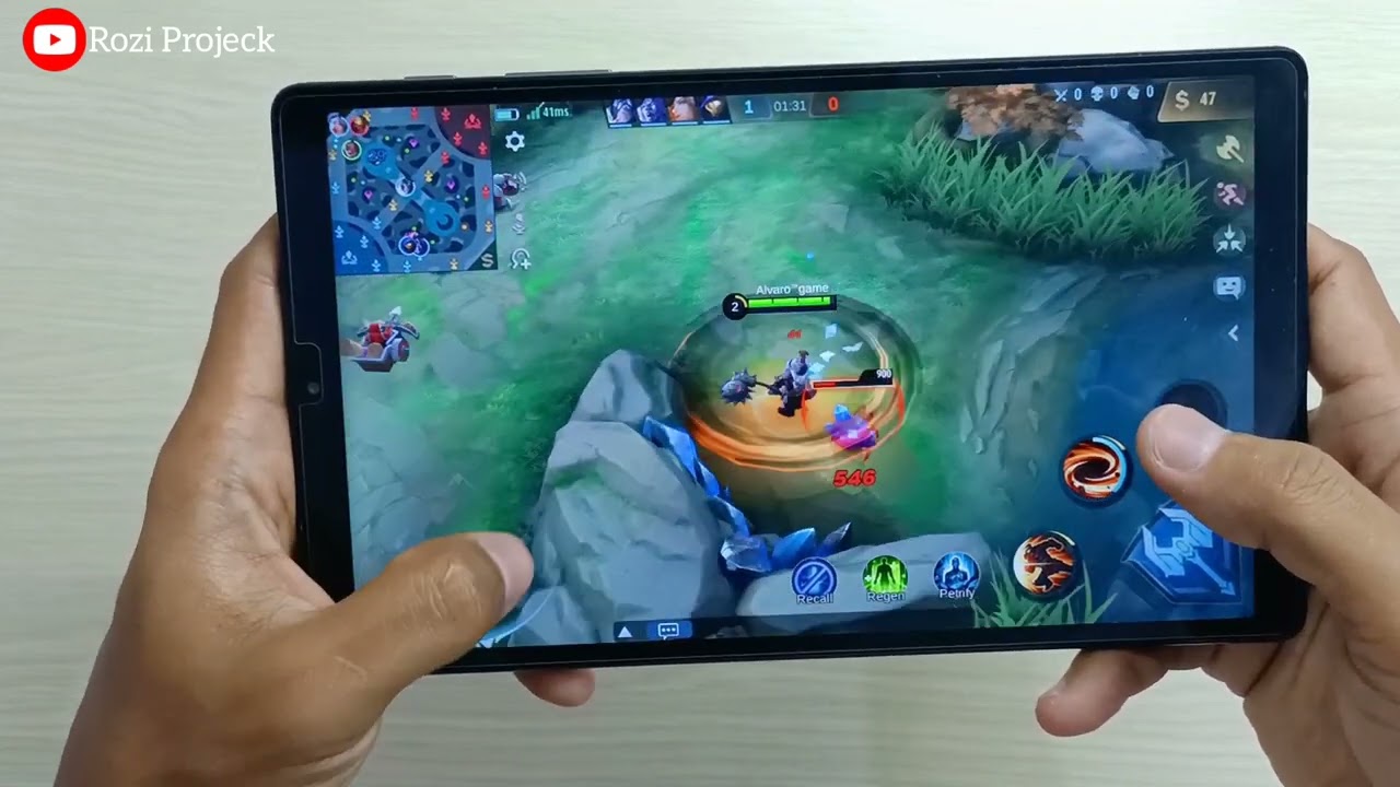 Test Game PUBG Di Samsung Galaxy Tab A7 Lite , Apakah Bisa ....