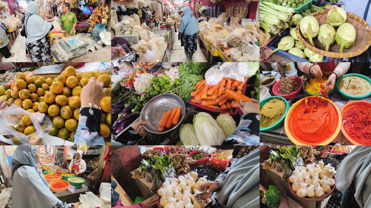 BELANJA KEPASAR TRADISIONAL || BELANJA BAHAN UNTUK PERSIAPAN NASI KOTAK