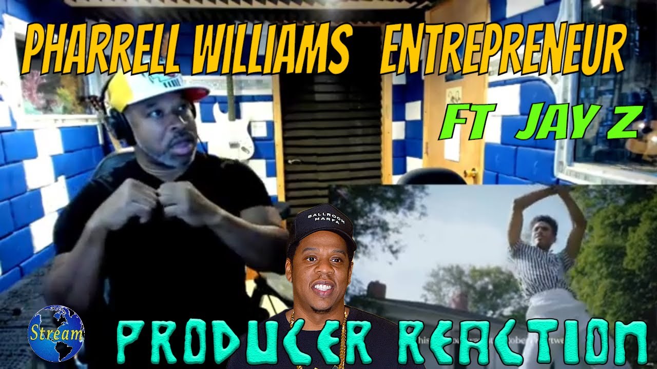 Pharrell Williams   Entrepreneur Official Video ft  JAY Z - Producer Reaction