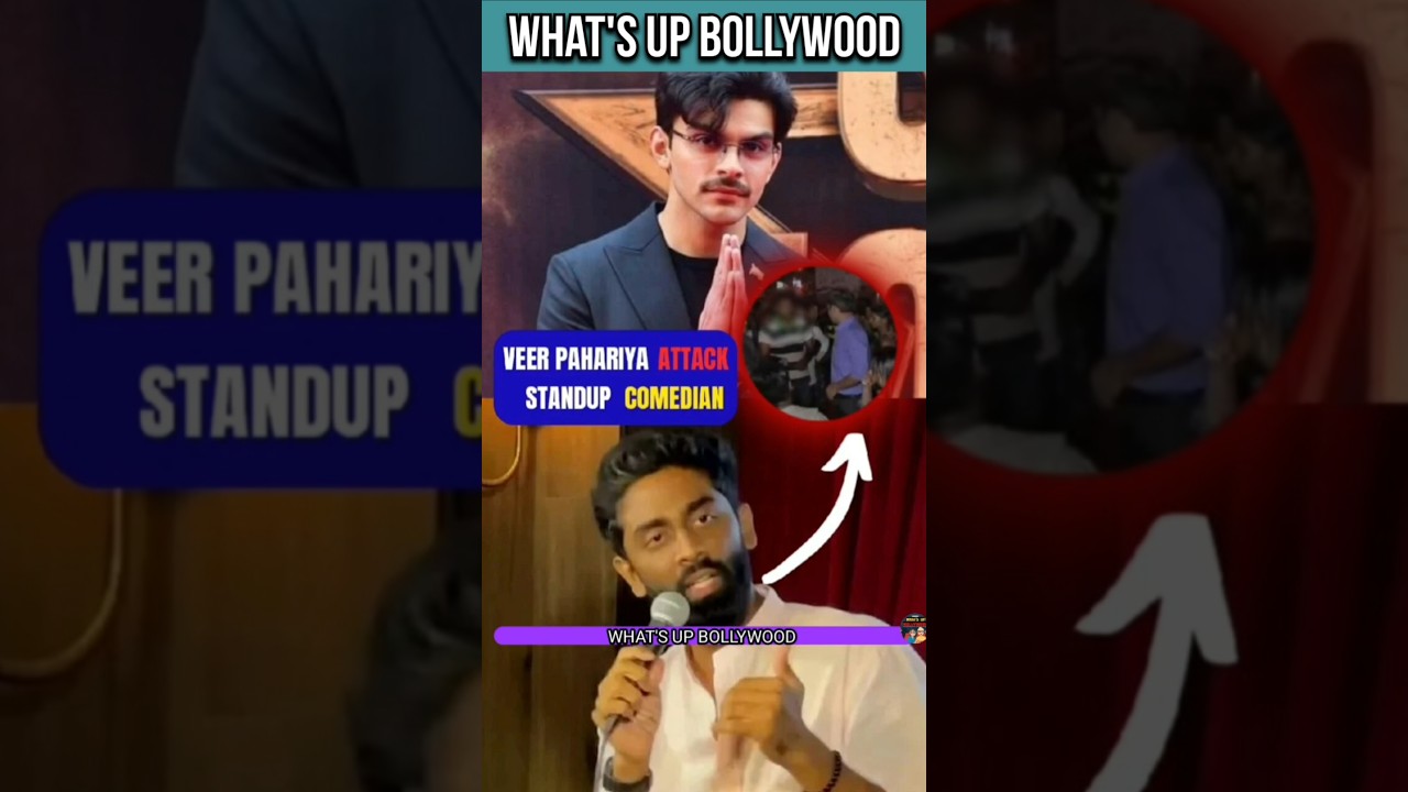 Veer Pahariya Attacked Standup Comedian Pranit More #shorts #pranitmore #veerpahariya