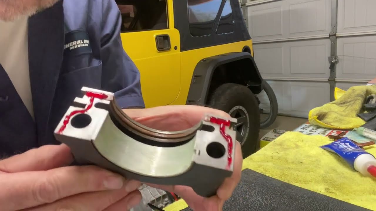 Задний главный сальник 2002 TJ Jeep Wrangler 4.0L